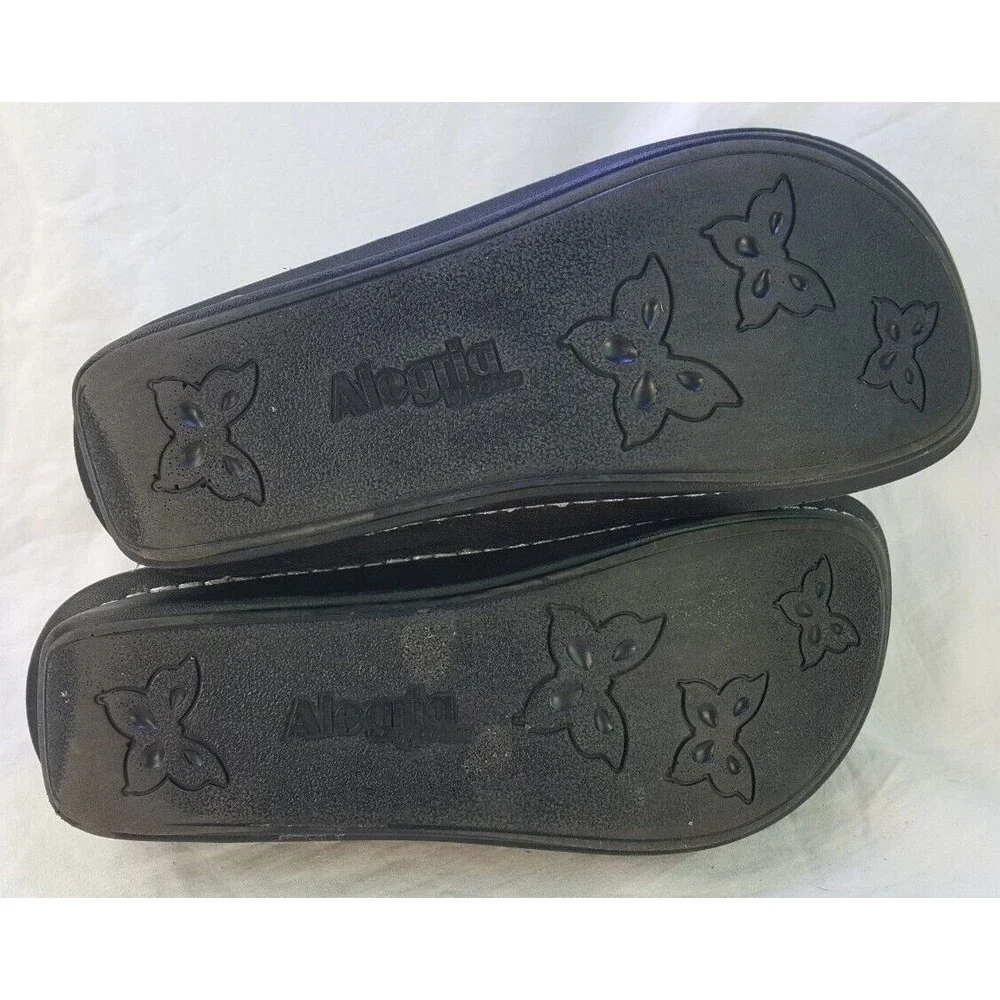 Algeria Women's Silver Creme Leather Mule Clogs  Shoes Size 36/5.5-6 US, - Picture 5 of 7